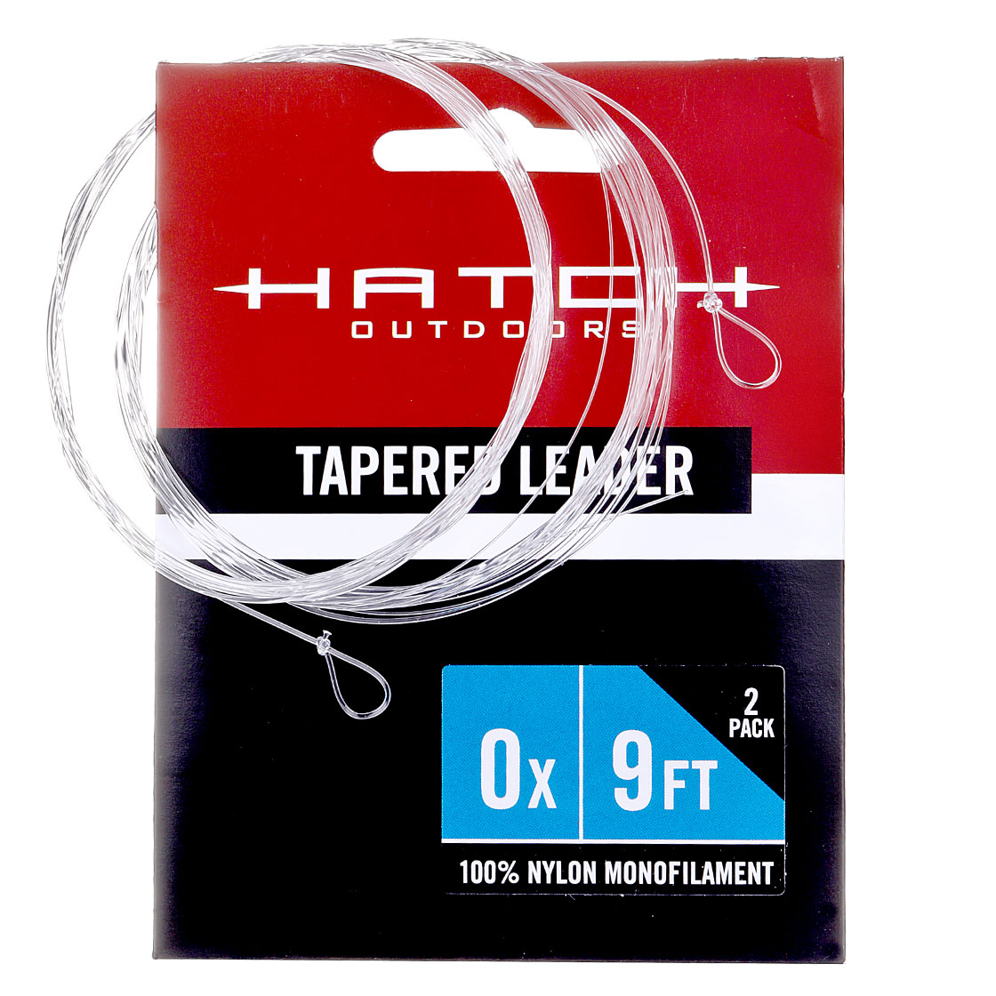 P-23190_Hatch-Professional-Nylon-Monofil-Tapered-Leader-Vorfach-9-ft-2er-Pack Hatch Professional Nylon Monofil Tapered Leader Vorfach 9 ft 2er Pack