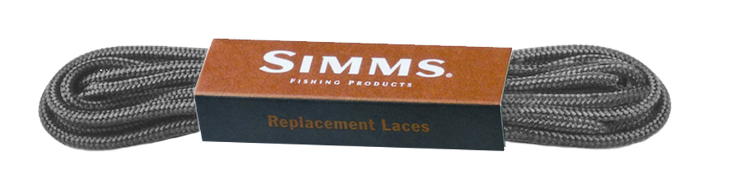 Simms Replacement Laces Watschuh-Schnürsenkel pewter