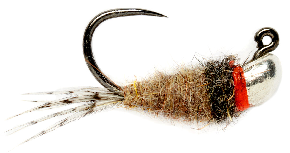 Fulling Mill Nymphe - Roza's Hare's Ear Bomb Barbless