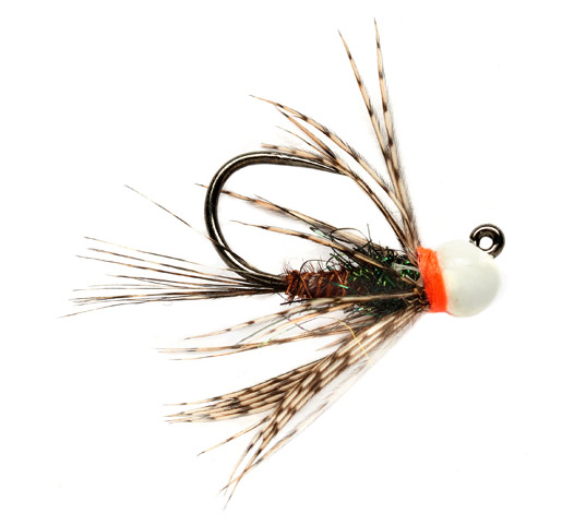 Fulling Mill Nymphe - White Bead PT Jig Barbless