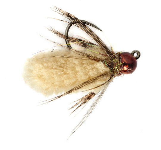 P-15139_fulling_mill_mop_fly_beige_01 Fulling Mill Nymphe - Mop Fly Beige Barbless