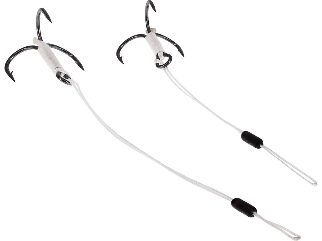 Westin Add-It Braided Stinger Adjustable Vorfach 2er Pack