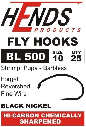 Hends_500_Barbless_Fliegenhaken_1 Hends BL 500 Shrimp Haken