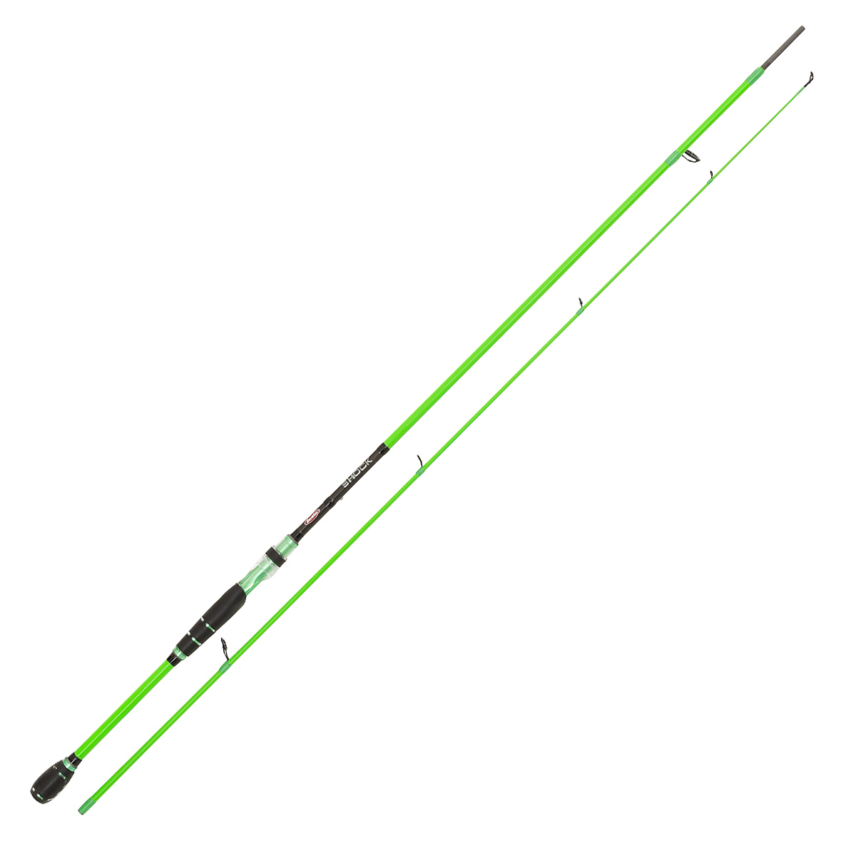 Berkley Lightning Shock Green Baitcaster Rute