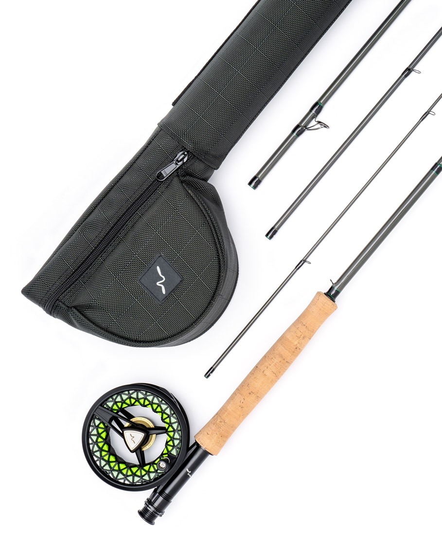 Guideline_Embrace_Light_Trout_Kit_2 Guideline Embrace Flyfishing Kit Trout # 5 - 9 ft Fliegenruten Set