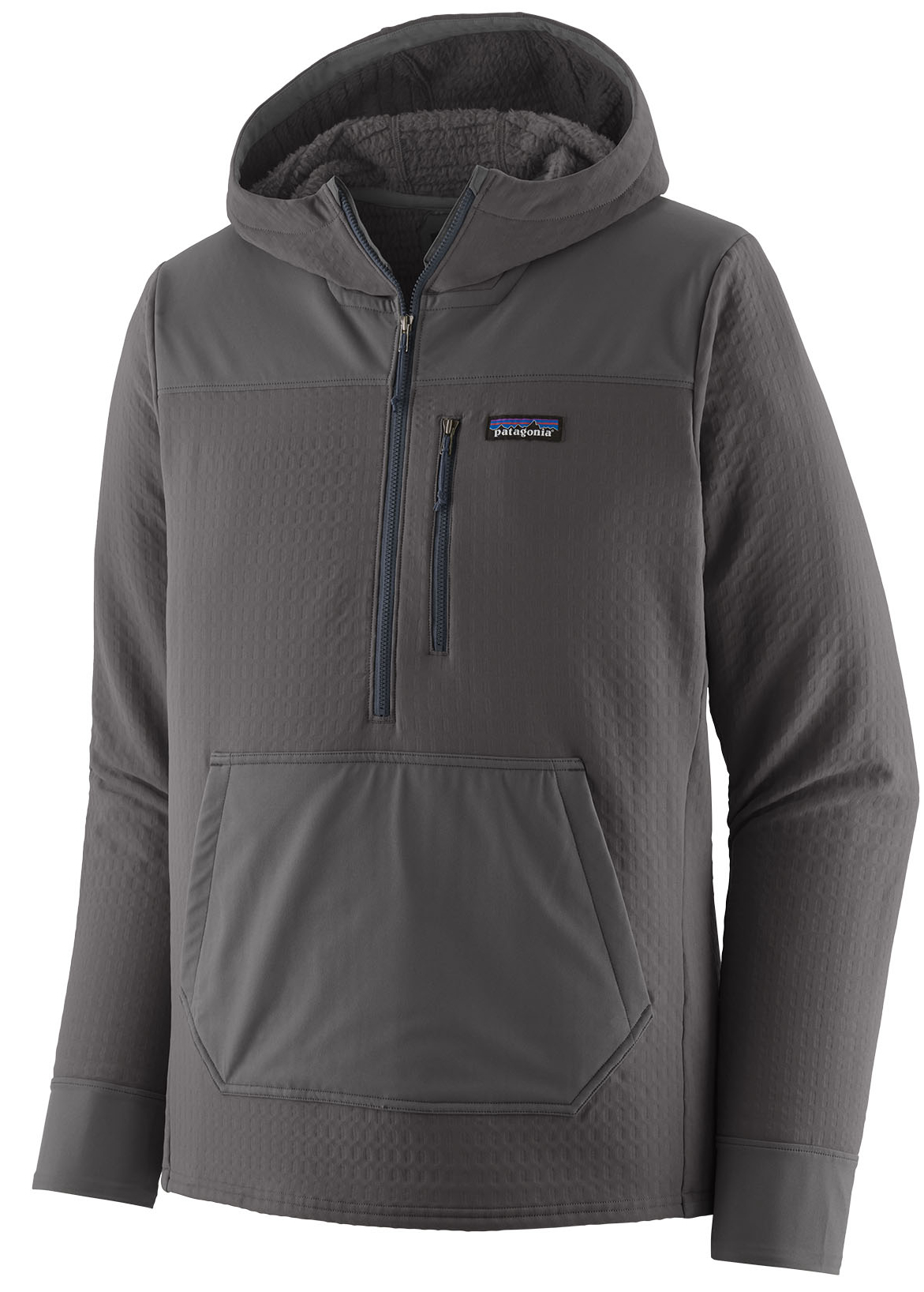 Patagonia R2 TechFace P/O Fleece Pullover FGE - Forge Grey