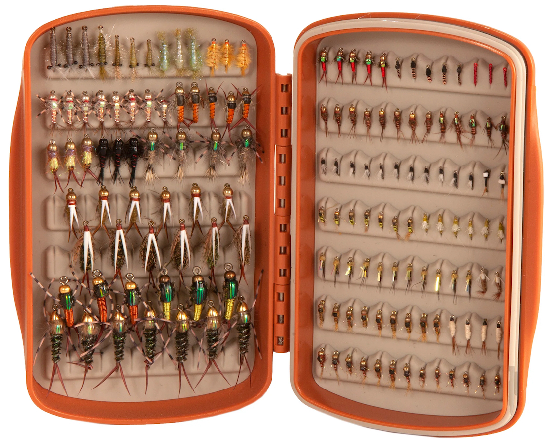 Tacky Pescador Fliegenbox Small burnt orange