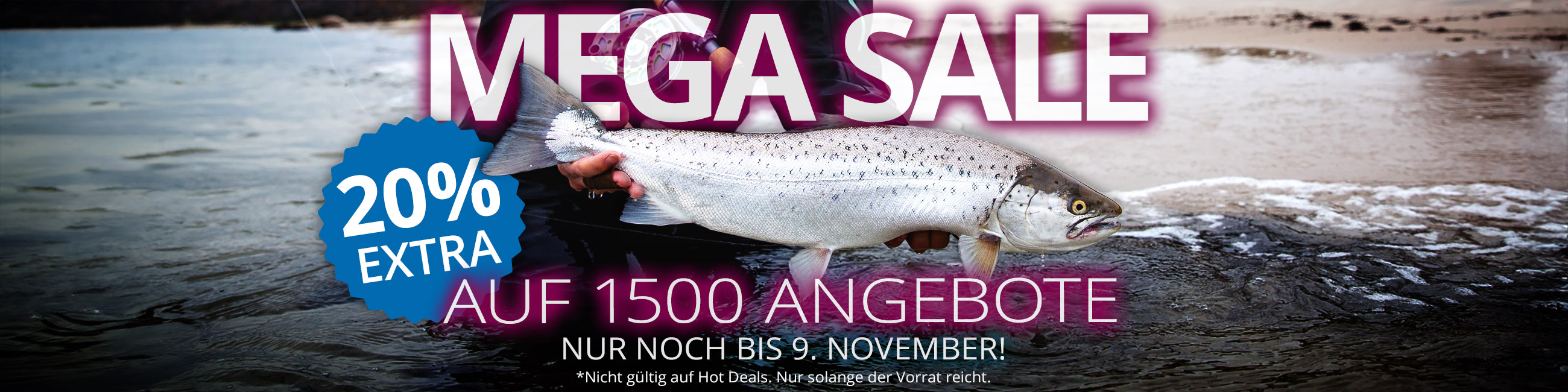MEGA SALE: 20% Extra auf 1500 Angebote, noch bis Sonntag!