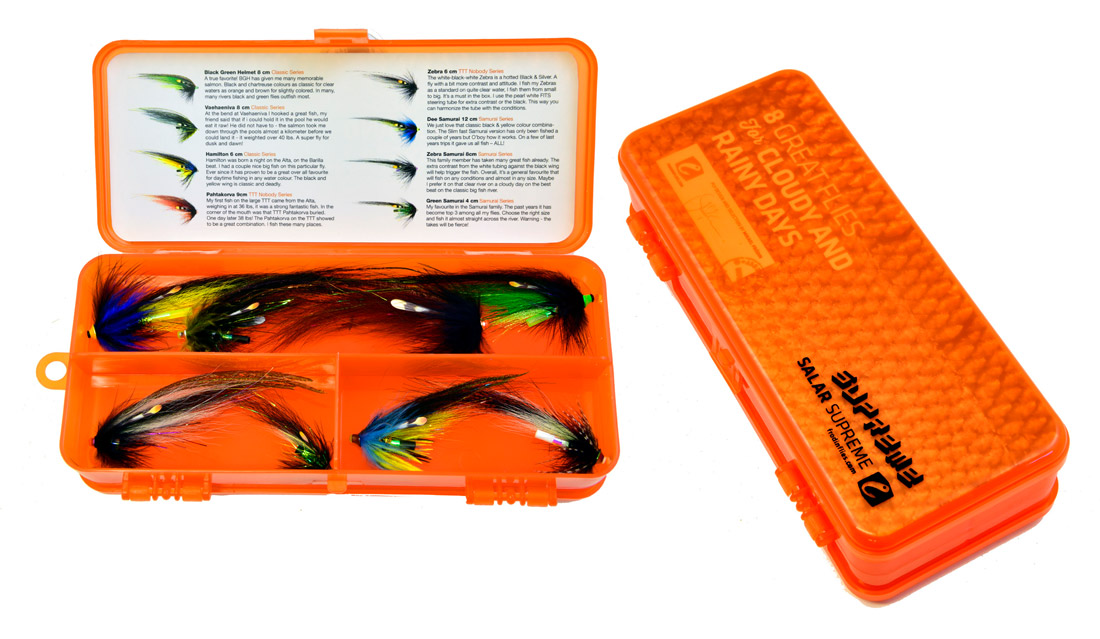 Frödin Fly Selection Cloudy & Rainy Days Fliegenset