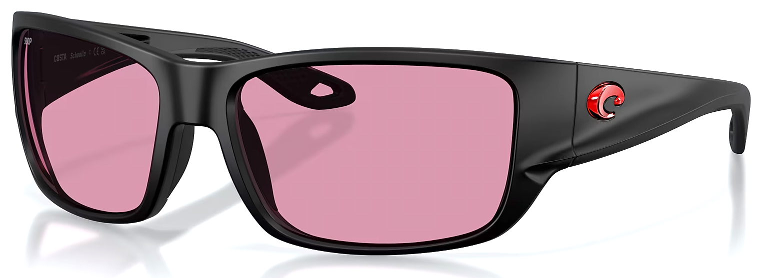 Costa Kids Polarisationsbrille Schoolie Matte Black Rose 580P