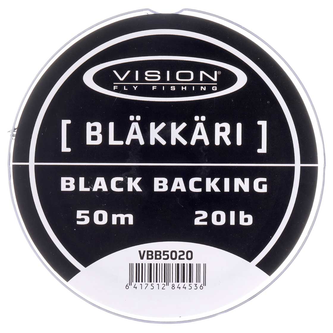 Vision Backing 50m 20lb Black