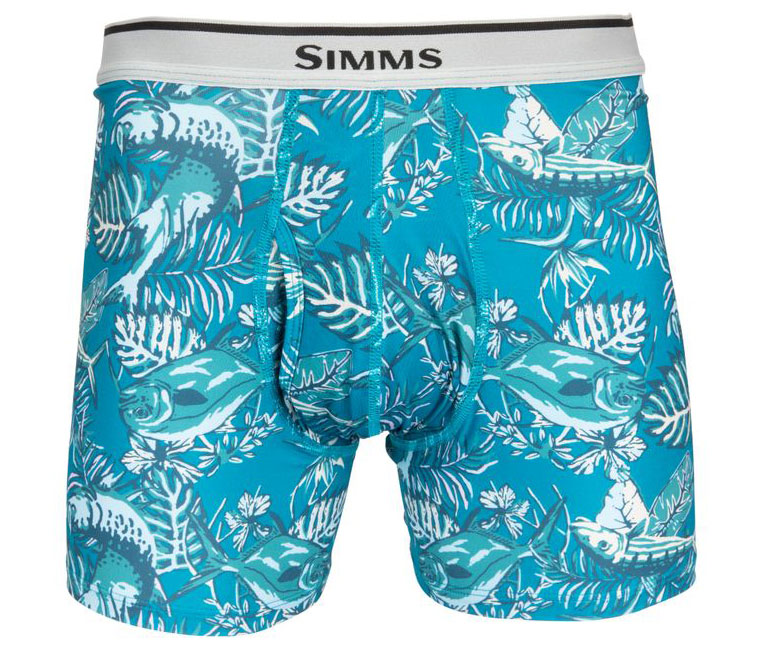 Simms Boxer Brief Unterhose slamdown meridian