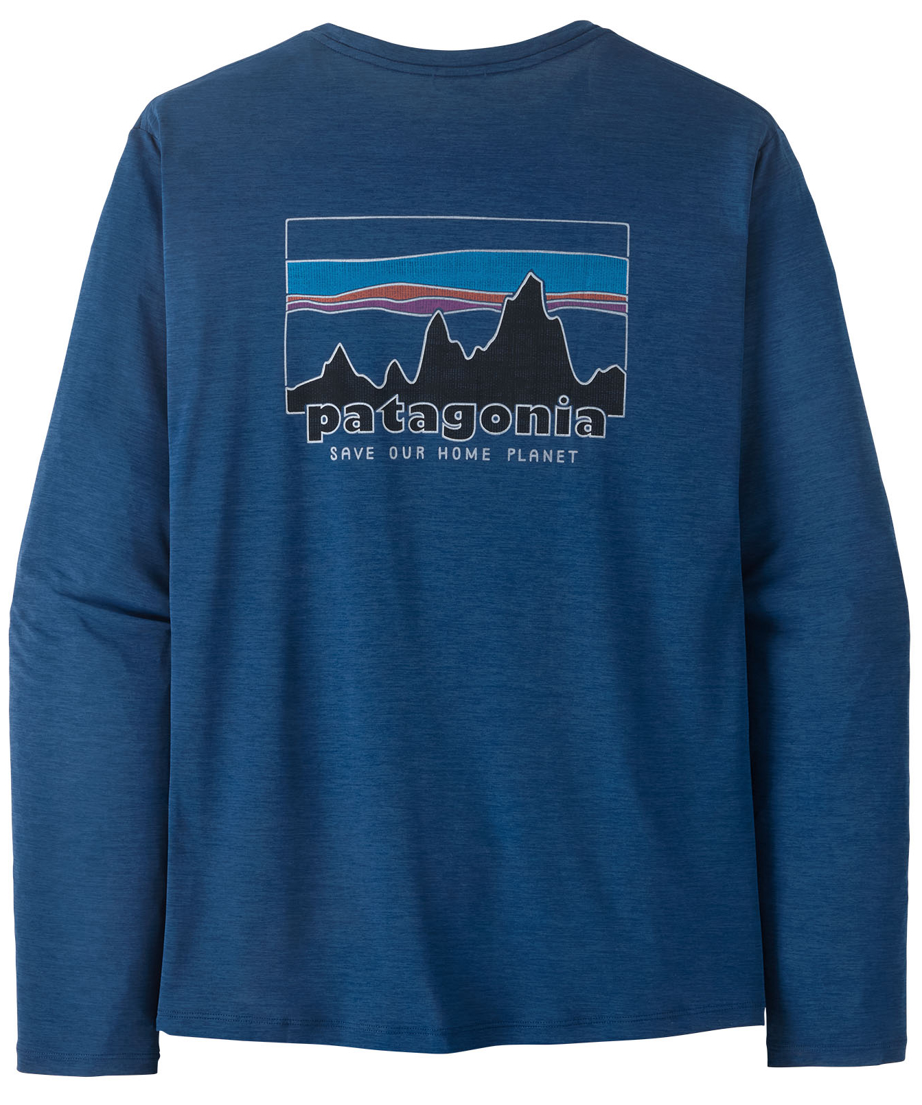Patagonia Longsleeve Cap Cool Daily Shirt '73 Skyline CMBX