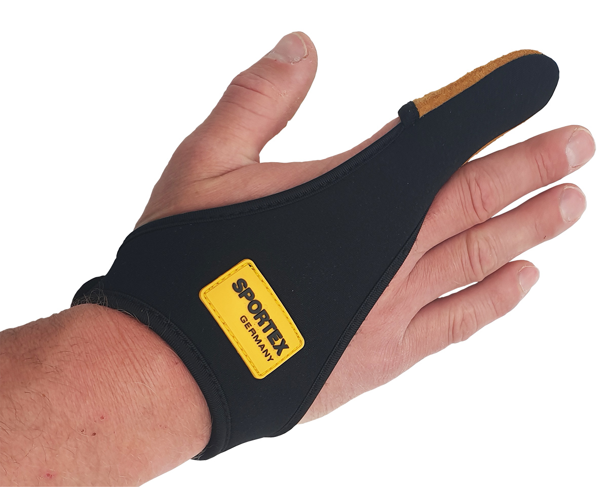 Sportex Wurffingerschutz Neopren/Echtleder
