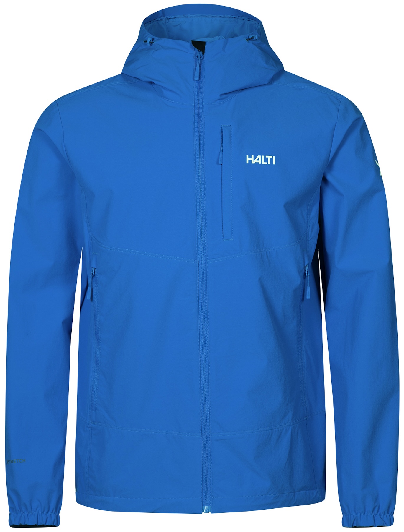 Halti Pallas Evo Cool Hooded X-Stretch Jacket UPF50+ Electric Blue Lemonade