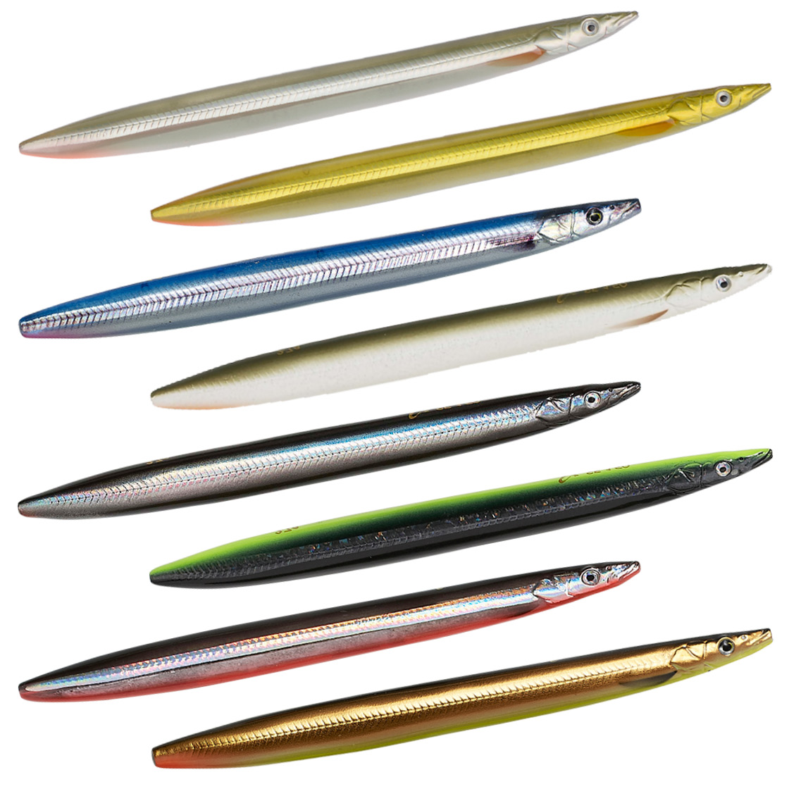 Savage_Gear_Line_Thru_Sandeel_TITEL Savage Gear Line Thru Sandeel Sandaal 12,5 cm 19 g