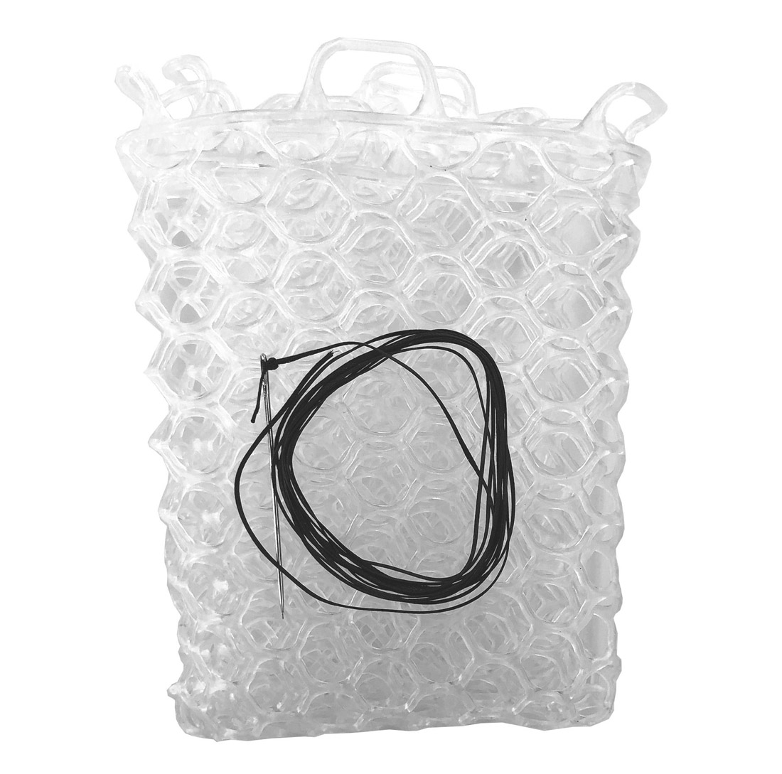 fishpond_replacement_rubber_net_clear Fishpond Nomad Replacement Rubber Net Ersatznetz clear