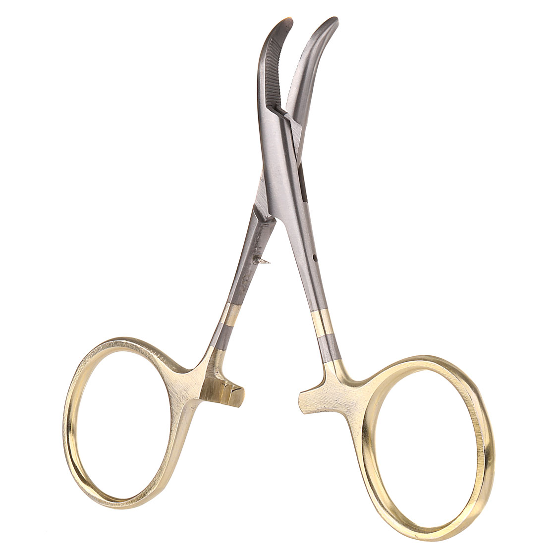 Dr. Slick Standard Clamp Curved Lösezange gold