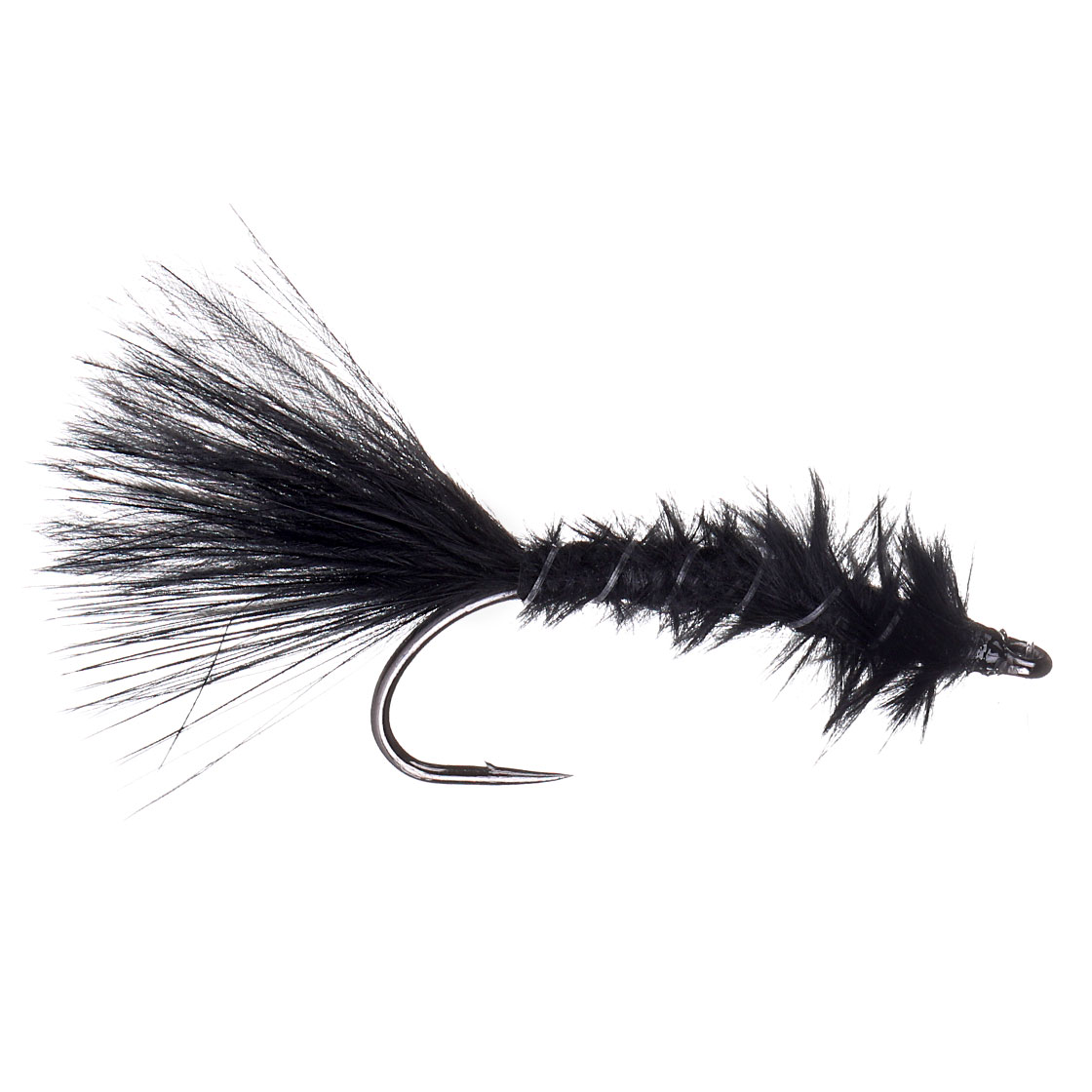 Guideline Meerforellenfliege - Killer Worm black