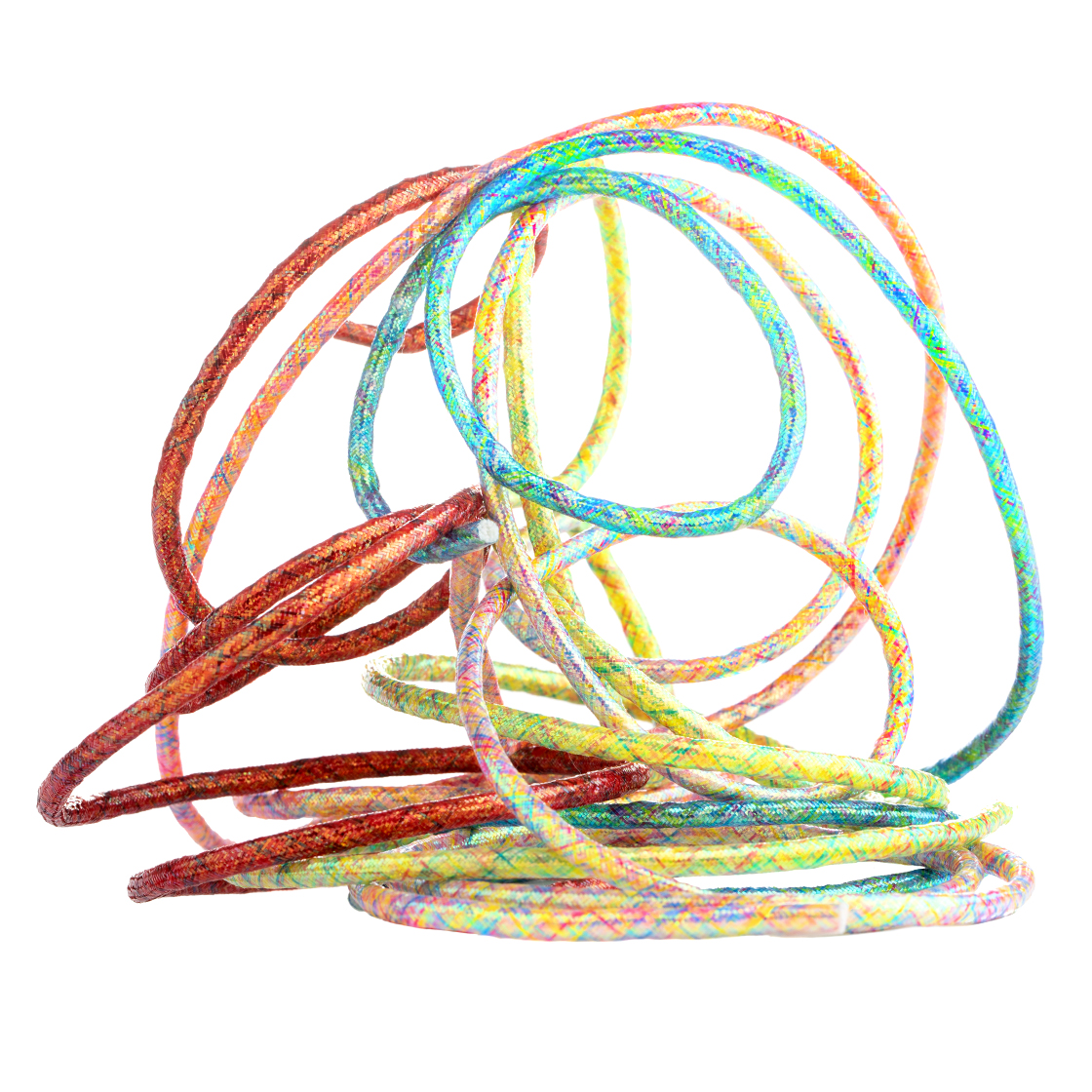 Hends Mylar Tubing Rainbow