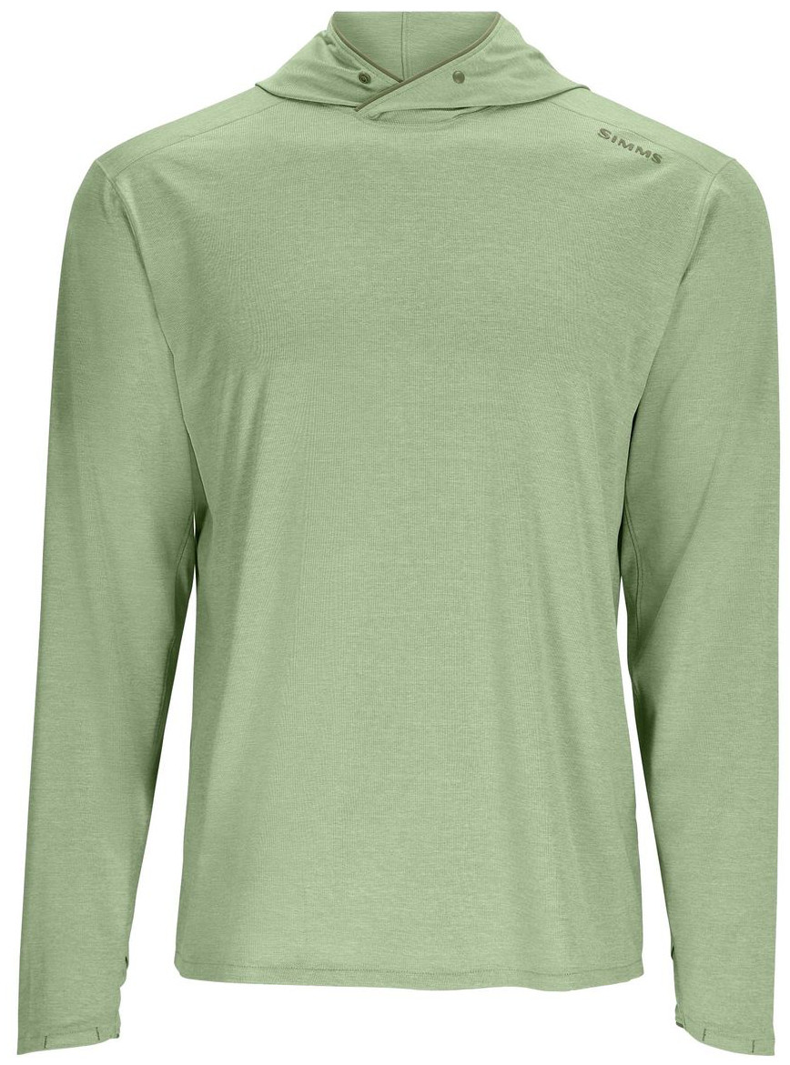 Simms Solarflex Hoody Langarmhemd field heather