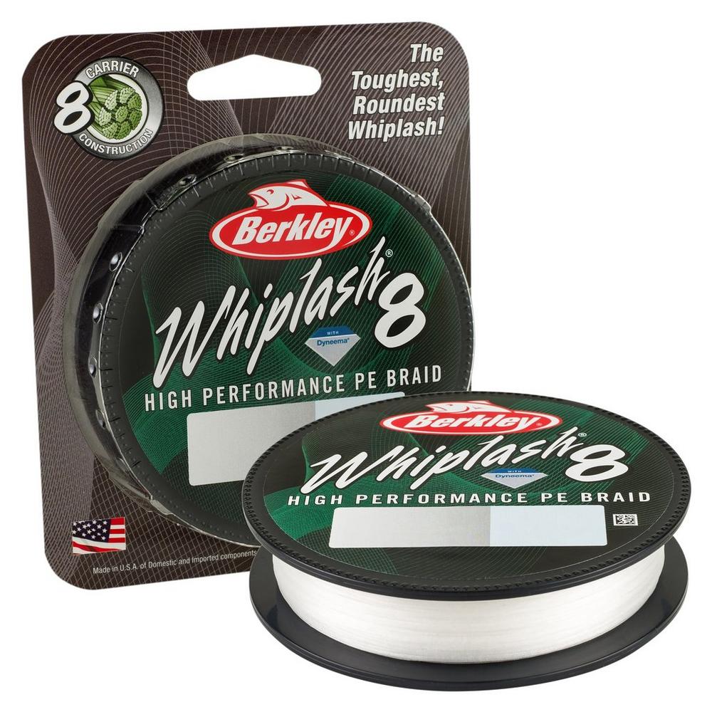Berkley Whiplash 300 m geflochtene Schnur crystal