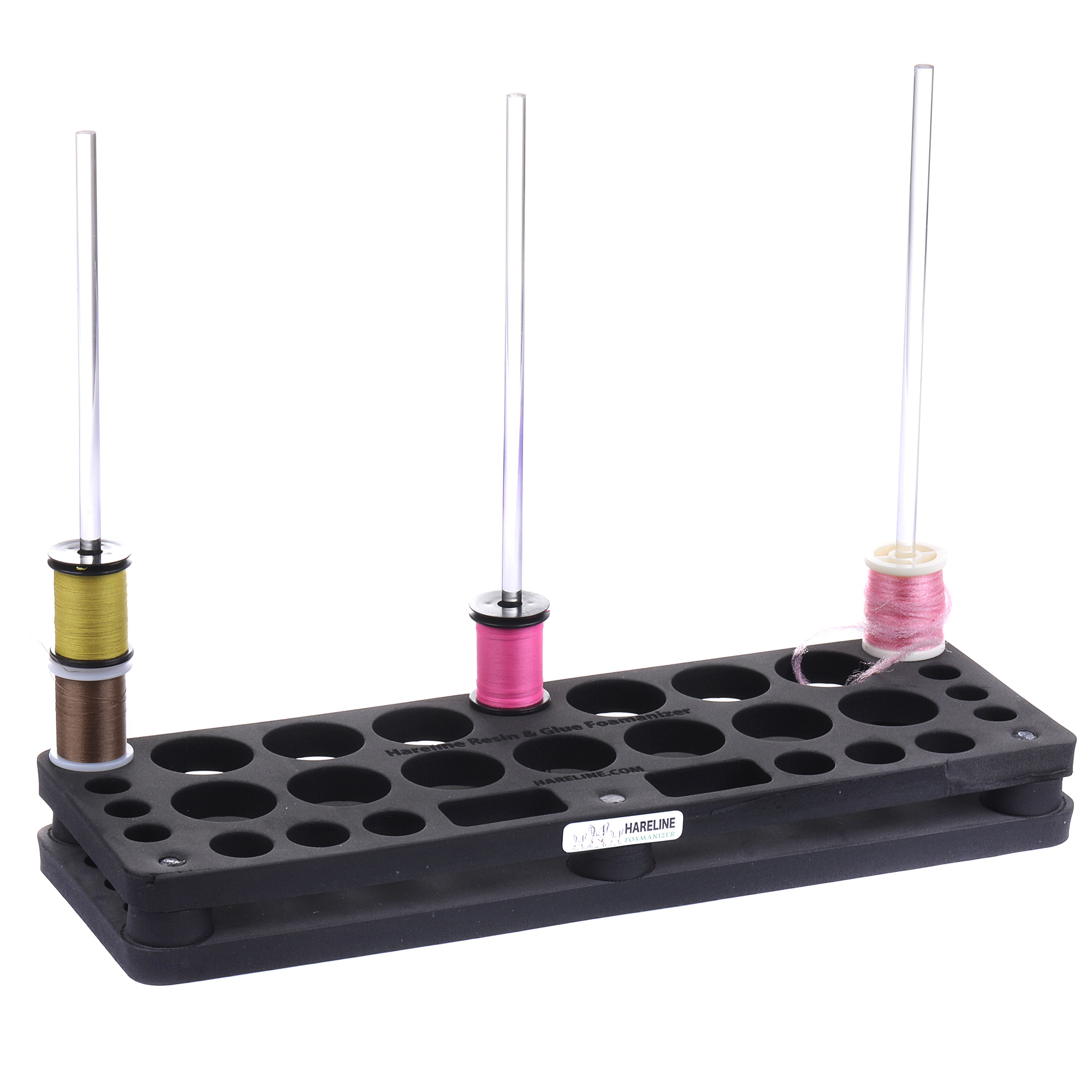 Hareline Resin Glue Foamanizer Module 12" - Aufbewahrungsstation für den Bindetisch