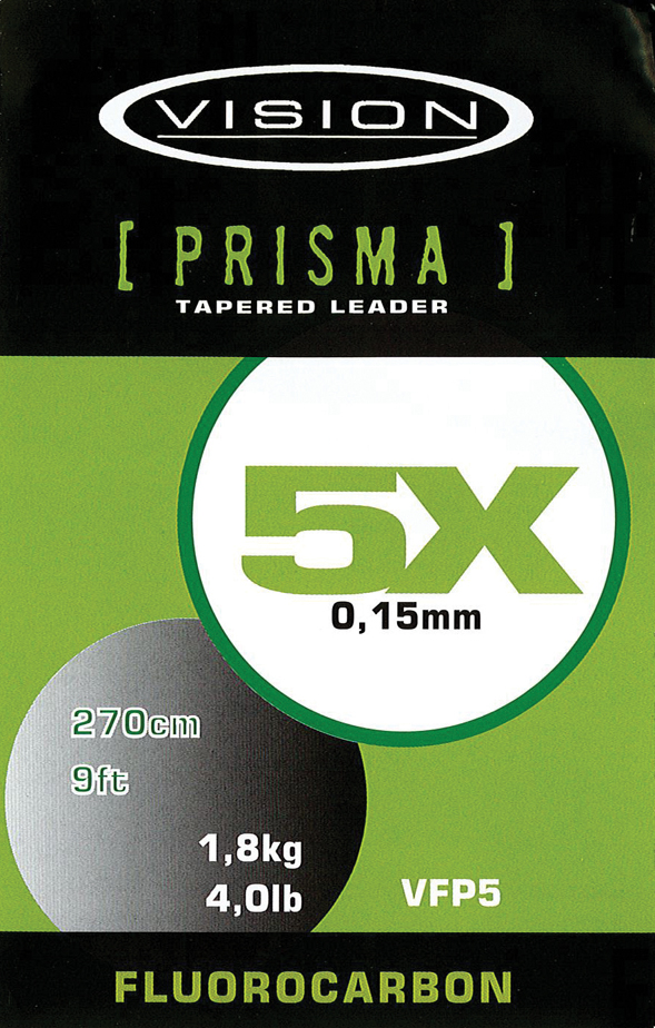 vision_prisma_9ft Vision Prisma Fluorocarbon Vorfach 9ft