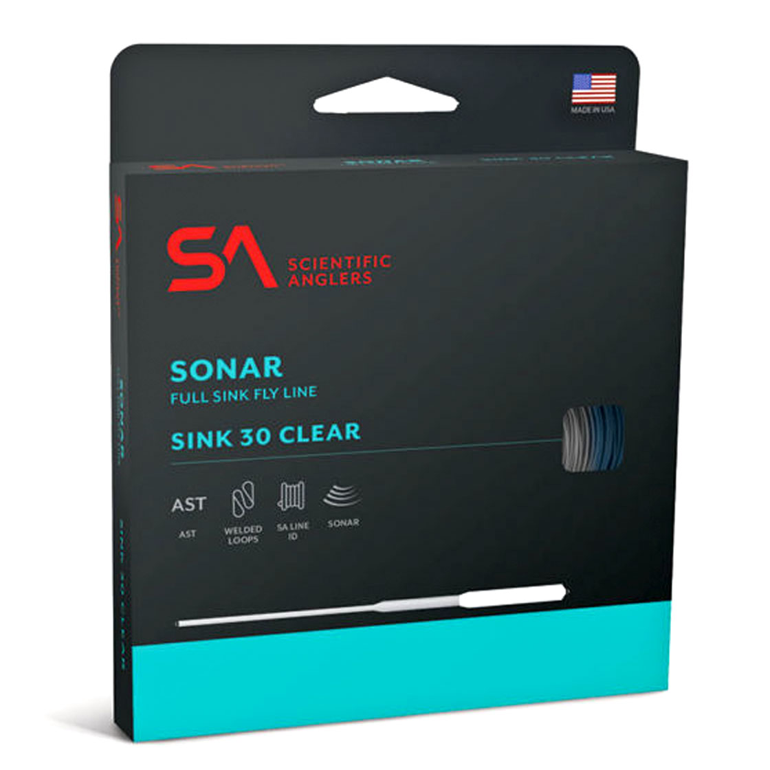 Scientific Anglers Sonar Sink 30 Clear Intermediate Fliegenschnur