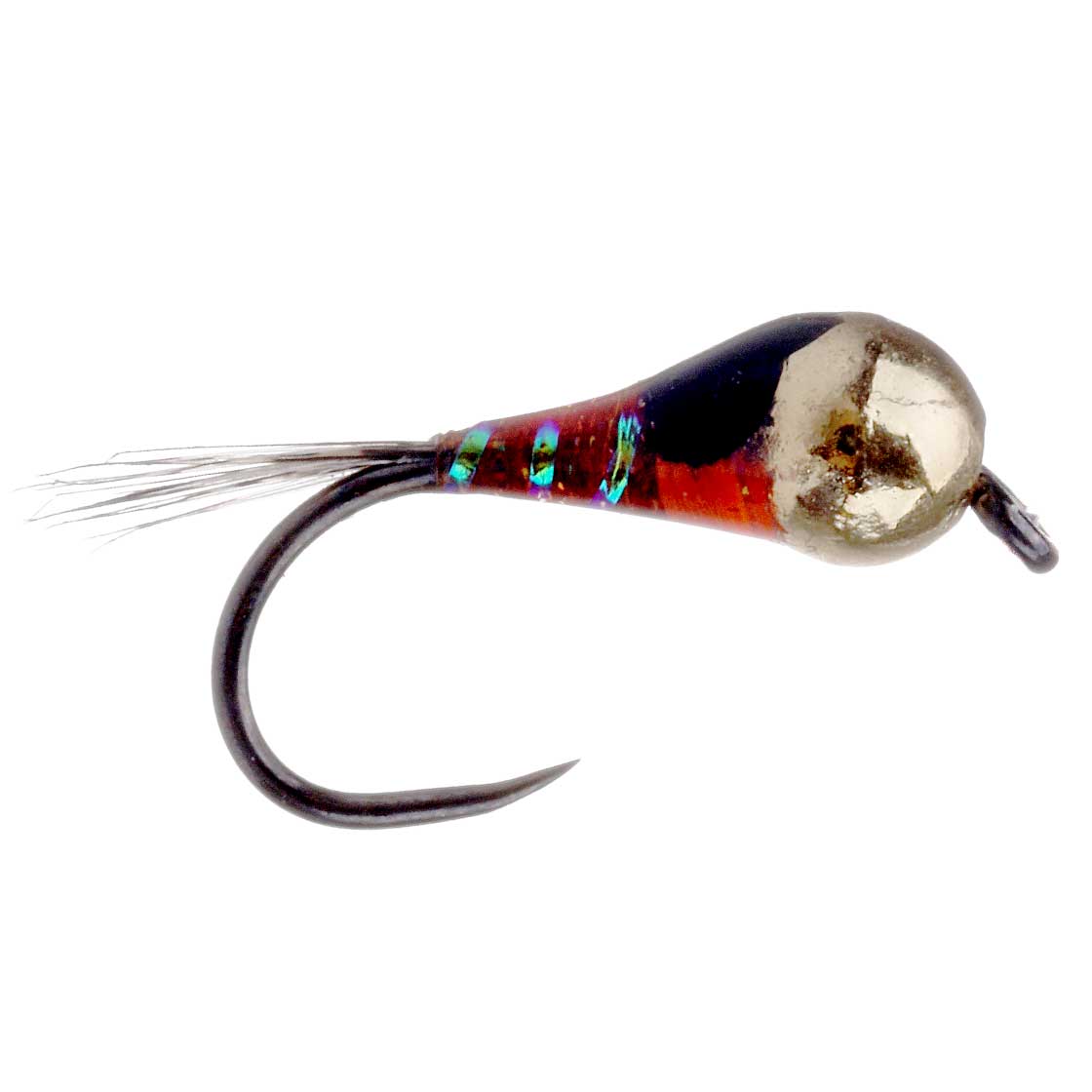 adh-fishing Nymphe - Perdigon Cinnamon Pearl Gold Tungsten Bead