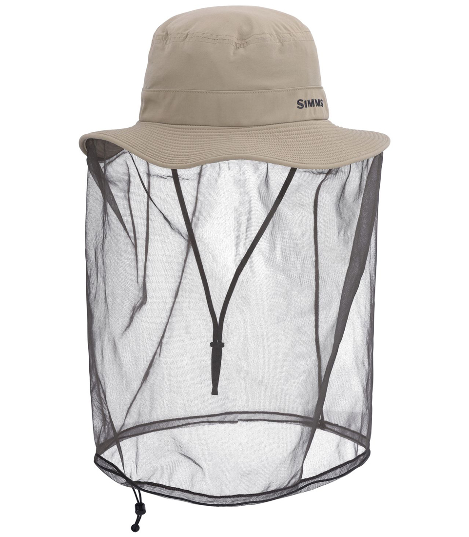 Simms Bugstopper Net Sombrero Hut stone