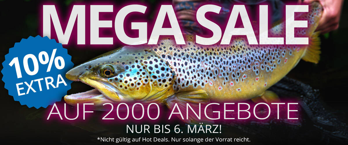 MEGA SALE: 10% Extra auf 2000 Angebote bis 6.3.