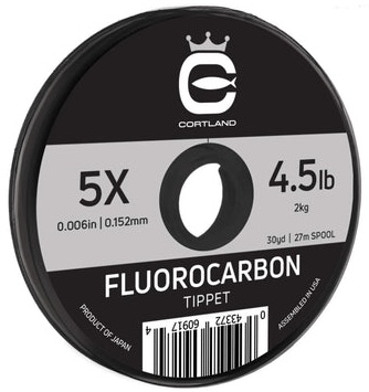 P-28528_Cortland_Fluorocarbon_Tippet_Ultra_Clear_Vorfachmaterial_30_yds Cortland Fluorocarbon Tippet Ultra Clear Vorfachmaterial 30 yds