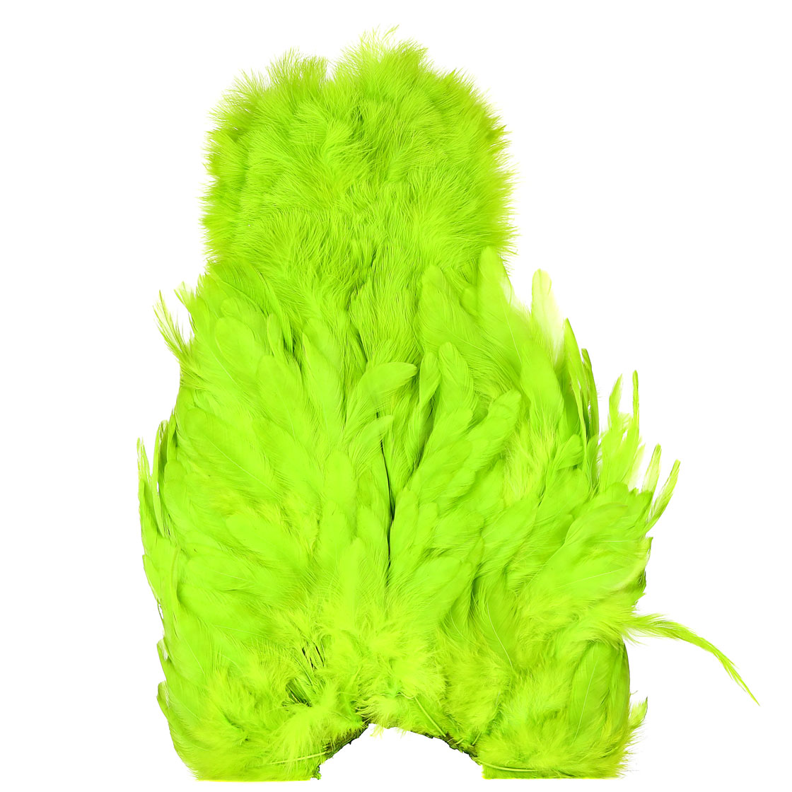 white dyed fl. green chartreuse