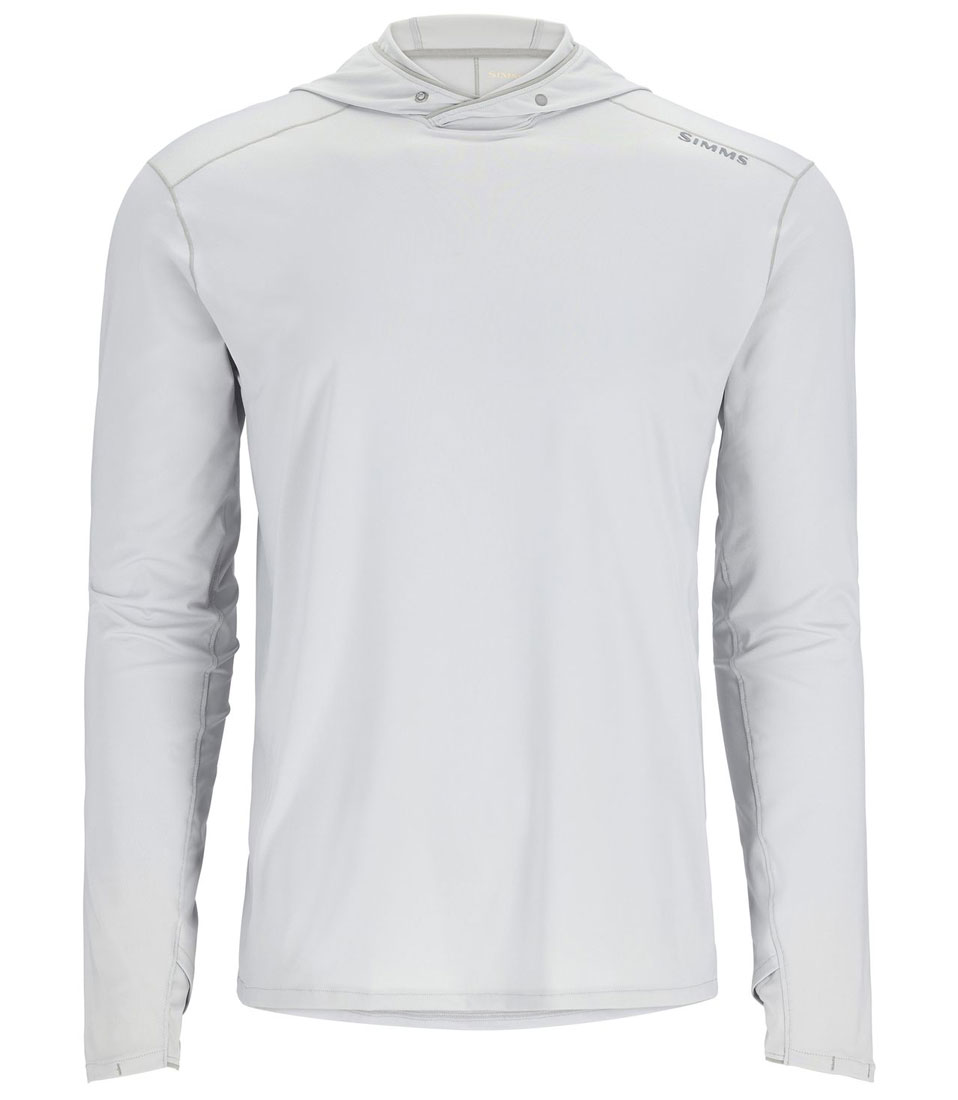Simms Solarflex Hoody Langarmhemd sterling