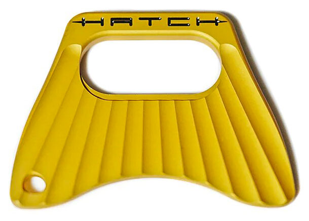 Hatch Fish Tail Bottle Opener Flaschenöffner Schlüsselanhänger gold