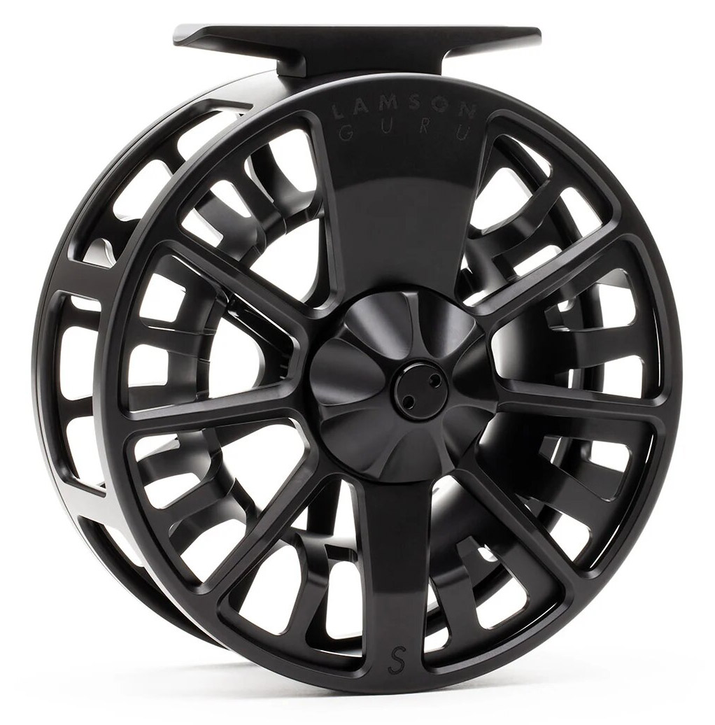 Lamson_Guru_S_Series_HD_Fliegenrolle_blackout_1 Lamson Guru S-Series HD Fliegenrolle - blackout