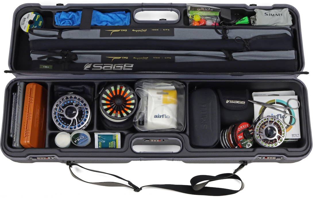 Sea Run Cases Norfork QR Expedition Fly Fishing Rod & Reel Travel Case