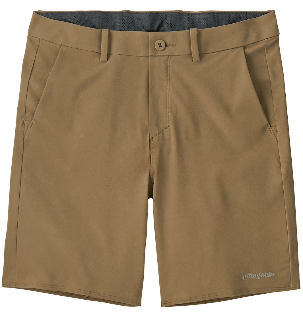 Patagonia M's Hydropeak Hybrid Walk Shorts - 18 in. Wetwading & Boardshort SLKH - Slab Khaki