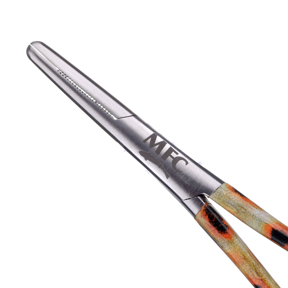P-27100_MFC-Scissor-Forceps-River-Camo-4-Inch-Brown-Trout-Zange-mit-Schere__detail_2