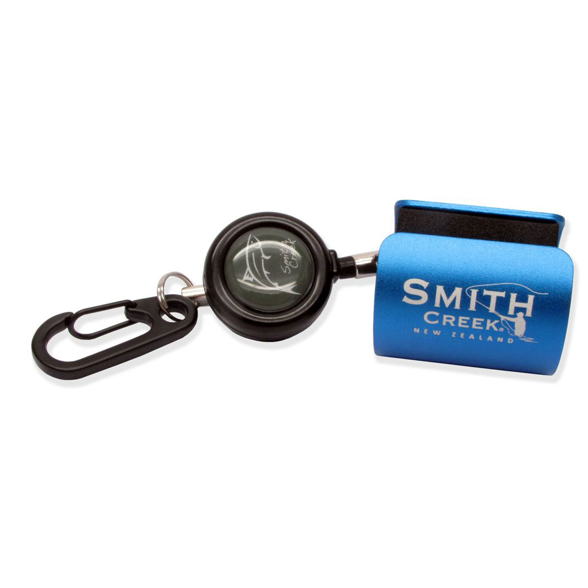 Smith_Creek_Rod_Clip_Rutenclip_Rutenhalter_mit_Zinger_blue