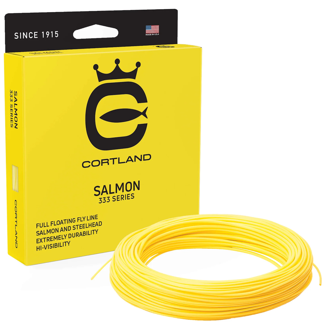 Cortland 333 Salmon and Steelhead Singlehand Marigold Yellow Fliegenschnur