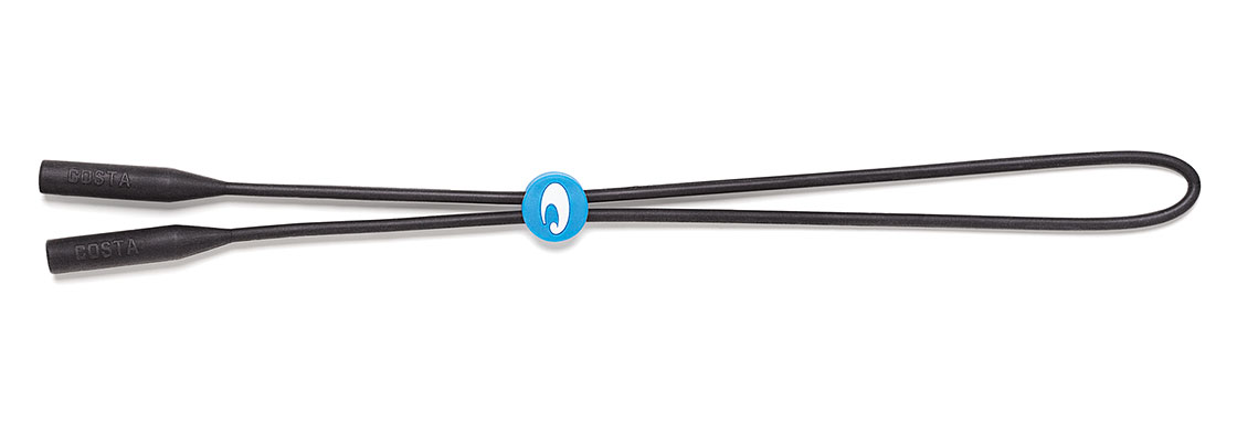 Costa-Bowline-Silicone-Retainer-black-blue Costa Bowline Silicone Retainer Brillenband black/blue
