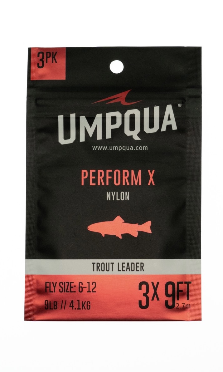 Umpqua Perform X Trout Leader 9 ft Vorfach