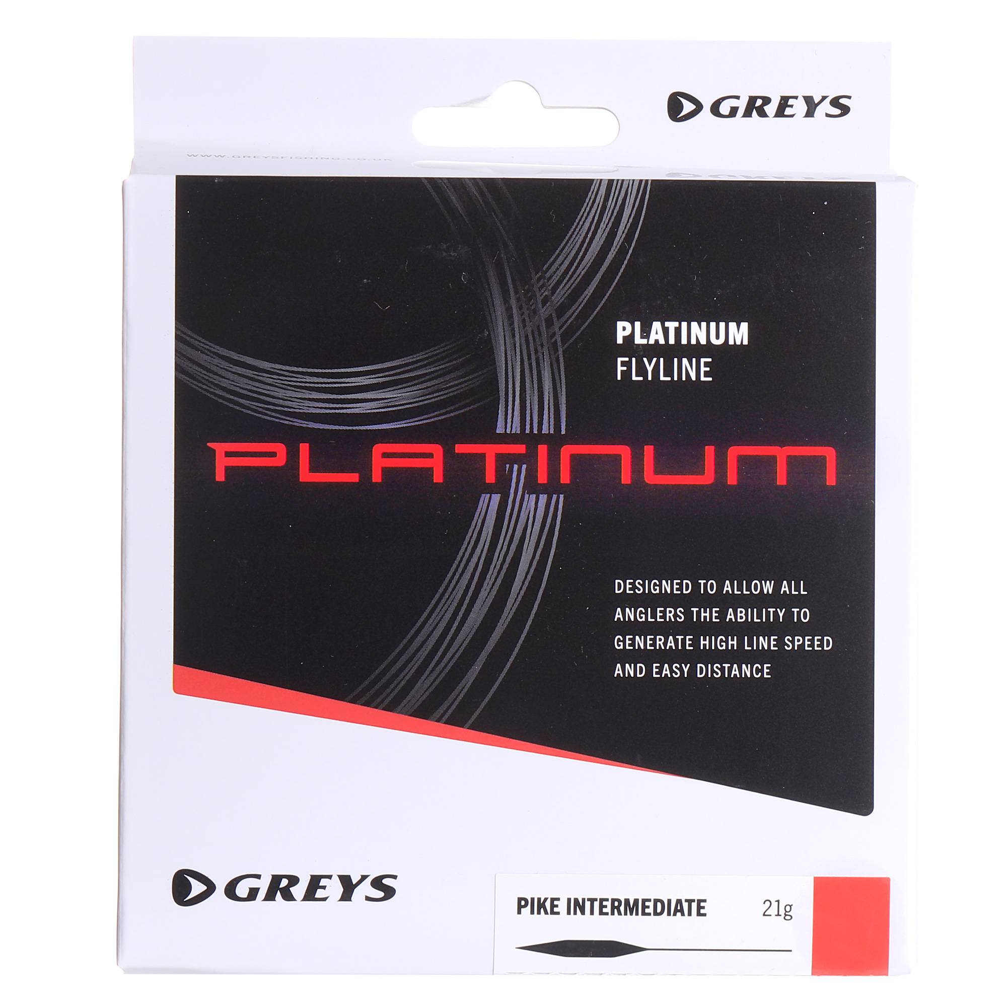 Greys Platinum Plus WF9 PIKE Intermediate Hecht Fliegenschnur
