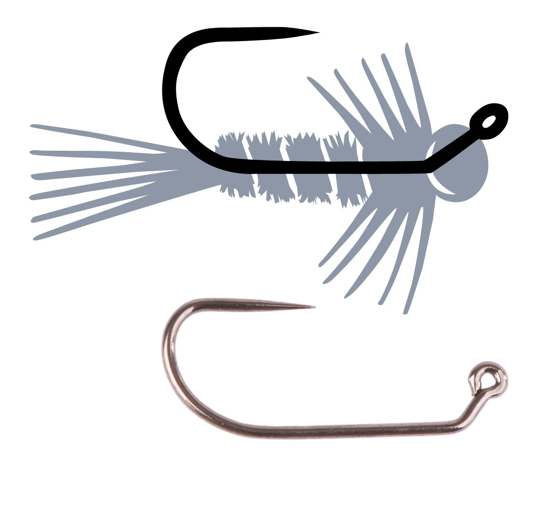 Tunca Fliegenhaken TE110 Jig Hook