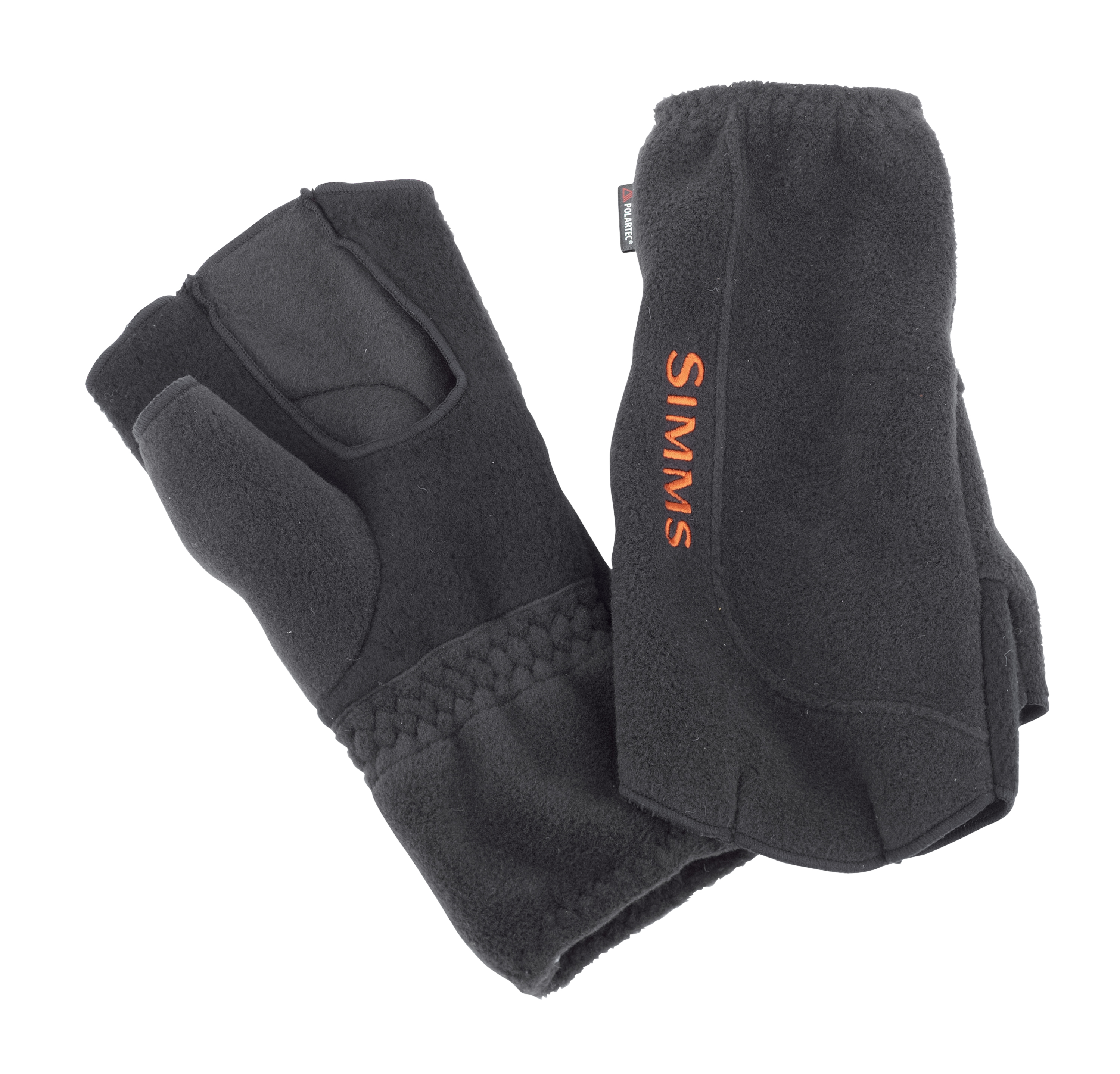 Simms Headwaters Fleece No Finger Glove Handschuh black