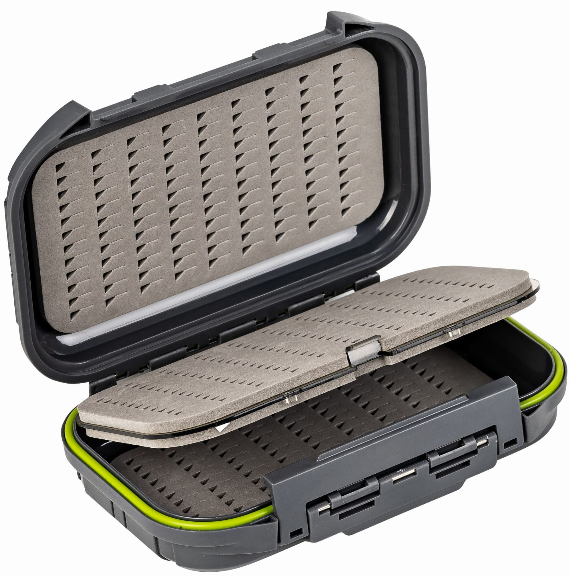 Traper Quadro Side Nymph Box Waterproof 170 x 110 x 45mm Fliegendose für Nymphen Traper Quadro Side Nymph Box Waterproof 170 x 110 x 45mm Fliegendose für Nymphen