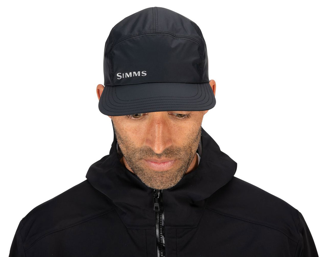 Simms_Flyweight_Gore-Tex_Paclite_Cap_Schirmmutze_black_2