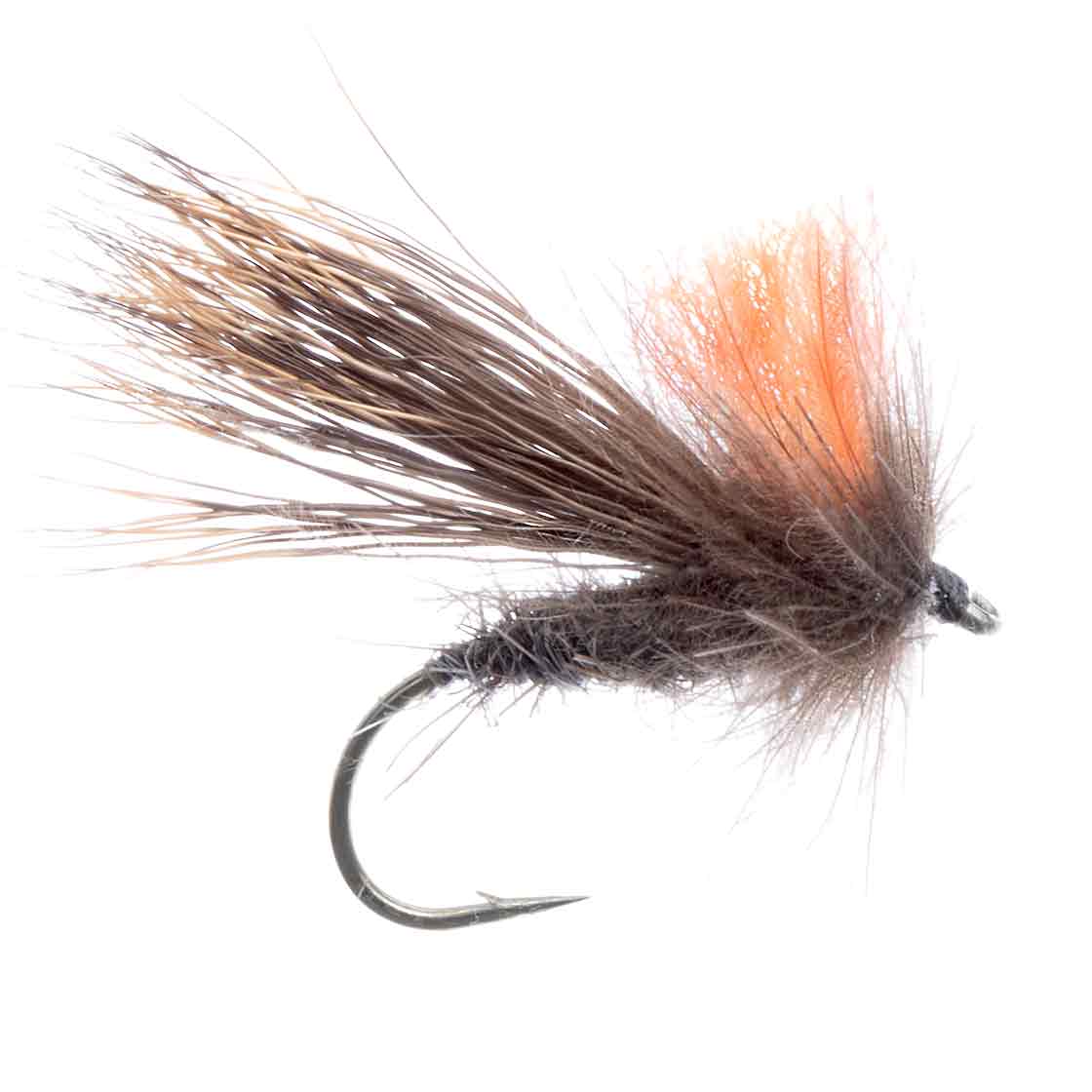 P-16324-Catchy-Flies-Trockenfliege-CF10-CDC-Deer-Hair-Caddis Bindebeispiel